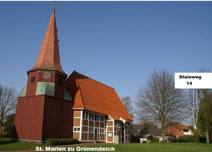 Wohnen Im Alten Land Grünendeich エクステリア 写真
